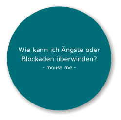 Wie kann ich Ängste oder Blockaden überwinden? - mouse me -
